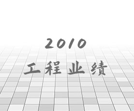 2010年工程业绩